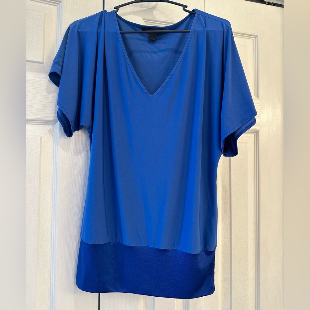 🦋3for$10🦋 Royal blue Express top with banded bottom